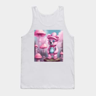 bear in the pink world Tank Top